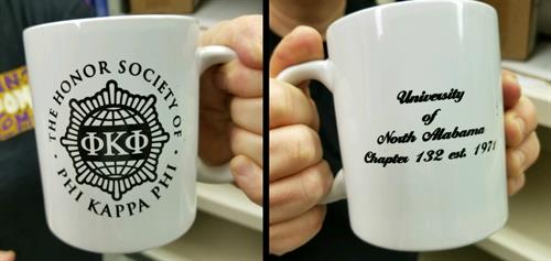 Phi Kappa Phi mug double