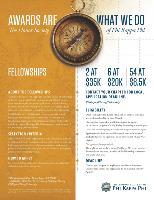 Fellowships Fact Sheet