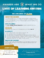 Love of Learning Awards