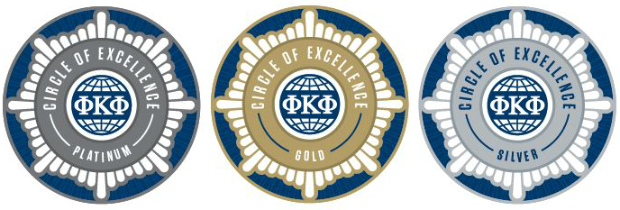 Three Excellence Badges