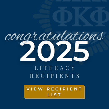 2025 Literacy Recipients