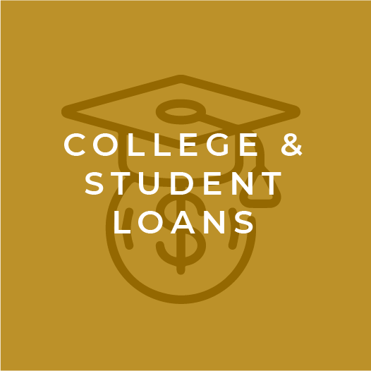 Financial Literacy Icon-College and Student Loans